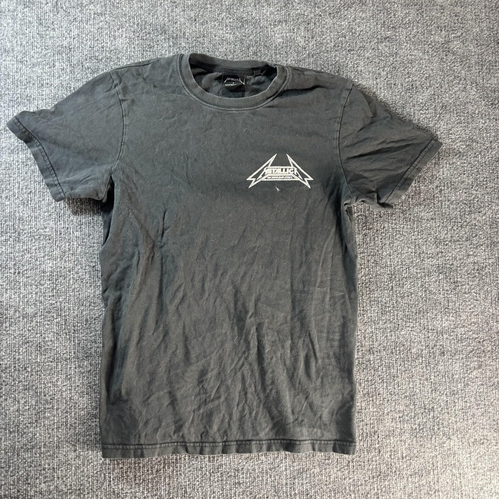Metallica X Superdry Shirt Mens Medium Black Summer Sh*t 94 Tour Graphic Tee
